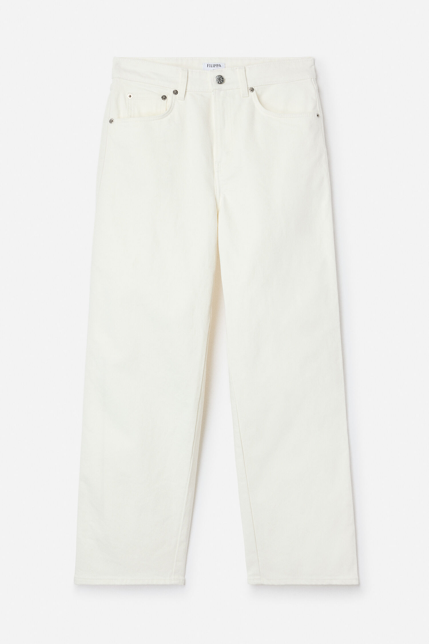 High Waisted Cropped Jeans