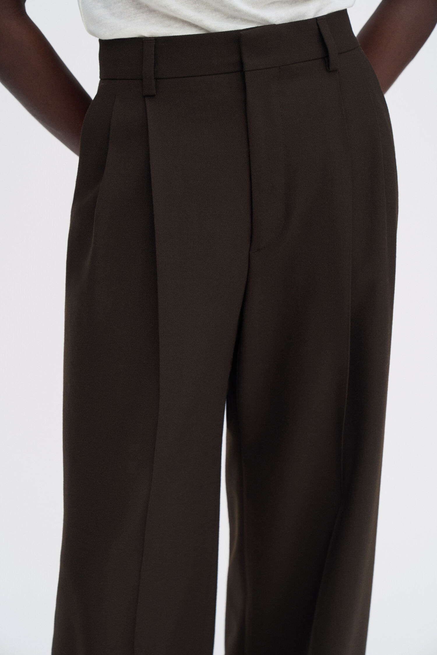 Darcey Wool Trousers